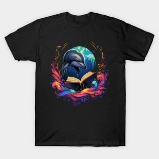 Porpoise Reads Book T-Shirt